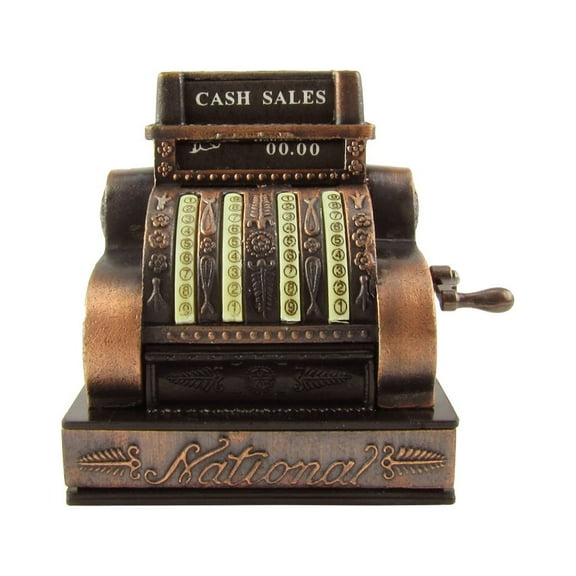 1:6 Scale Model Miniature Cash Register Diorama Accessory Metal Pencil Sharpener