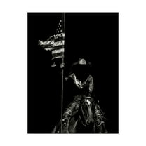 Trademark Fine Art 'Scratchboard Rodeo VI' Canvas Art by Julie T. Chapman