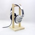 thumbnail image 4 of Wooden Headset Stand Headphone Holder Desktop Earphone Hanger Storage Rack, 4 of 9
