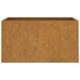 thumbnail image 3 of vidaXL Planter 62x40x39 cm Corten Steel, 3 of 5
