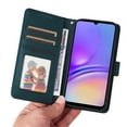 thumbnail image 6 of SaniMore for Samsung Galaxy A54 5G Wallet Case, Detachable Strong Magnetic PU Leather Flip Cover PU Leather Magnetic Shell Card Slots Cash Pocket Wristlet Strap Full Protective Stand Shell, Blue, 6 of 12