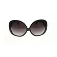 thumbnail image 2 of Oversized Jackie O Round Dark Lens Sunglasses, 2 of 6