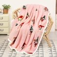thumbnail image 6 of Catalonia Christmas Dwarfs Sherpa Throw Blanket, Xmas Theme Throws, Plush Fleece Couch Blanket, Super Soft, Comfy,  Cozy, Fluffy, Ugly Holiday Gift, 6 of 7