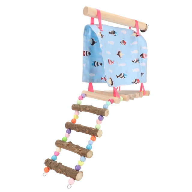 Pet Cage House, Open Design Climbing Exercise Colorful Pet Hanging Tent For Golden Bear For Bird