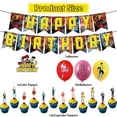 thumbnail image 2 of 32Pcs For Omni-Man Party Decoration Kit – Includes Banner, 18 Balloons,13 Cupcake Toppers for Themed Celebrations, 2 of 4