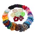 thumbnail image 3 of 50 Piezas Goma de cabellero Elástica de Terciopleo Cinta de Cabello Soporte de Cola para Mujer Yuyangstore Gomas para el cabello de terciopelo, 3 of 8
