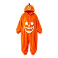thumbnail image 4 of Curuila Halloween Adult Jumpsuit Fleece Hallowmas Pumpkin Hooded Pajamas For Women And Men Party Fashionable Sleepwear Jumpsuit Size L, 4 of 5