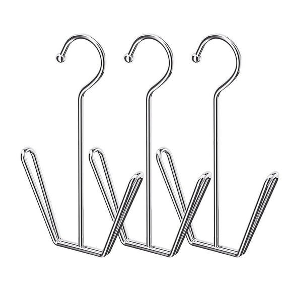 Stainless Steel U-Shaped Shoe Drying Rack – Windproof Hanging Hook for Outdoor/Indoor Shoe & Slipper Drying, Multipurpose Stackable Drying Rack 2pc/3pc