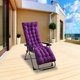 thumbnail image 1 of 67x22in Chaise Lounger Cojín reclinable Mecedora Sofá Mat Tumbona Cojín, 1 of 6