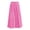 Pink, variant on CBASIHI Womens Wide Leg Gingham Pants with Pockets- Beach Vacation Casual Fashion High Waist Summer Elastic Waist Cropped Pants Pink Size S-2XL