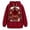 Wine1, variant on Unisex Pet Pouch Sweatshirt Couple Matching Xmas Snowman/Reindeer Animal Themed Print Hoodies with Zippers Christmas Cat Carriers Sweatshirts White1 S