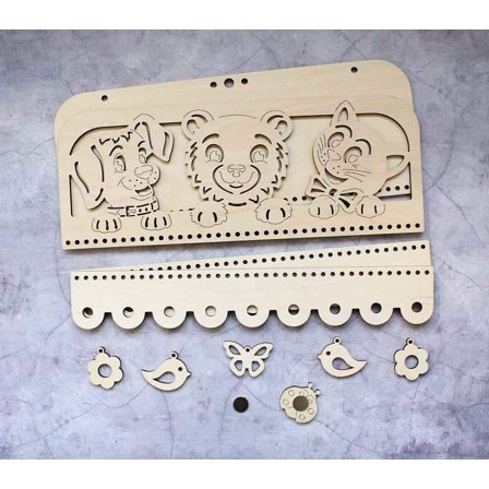 Height Chart Holder Animals OP-234