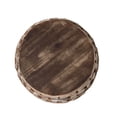 thumbnail image 3 of Maya Oval Rustic Garden Stool, 3 of 8