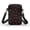 Cherry, variant on Cherry Single Shoulder Case, Double Zipper Crossbody Bag Polyester Multi-Purpose Cell Phone Purse for Shop Travel