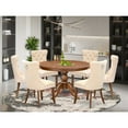 thumbnail image 7 of Luxe by East West Furniture 7-Piece Dining Room Set In Light Beige Color, 7 of 7