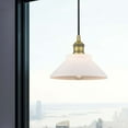 thumbnail image 5 of 616-1P-SG-G131-Innovations Lighting-Orwell - 1 Light Cord Hung Mini Pendant In Industrial Style-7.75 Inches Tall and 8.38 Inches Wide-Satin Gold, 5 of 7