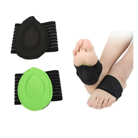1 Pair Cushioned Foot Arch Support Plantar Fasciitis Therapy Wrap Orthopedic Arch