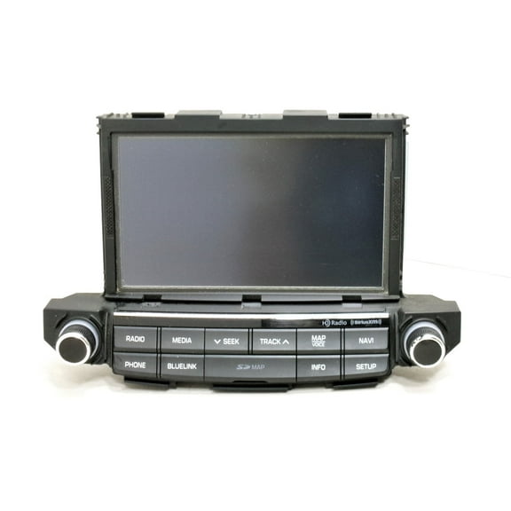 Pre-Owned 2016 Hyundai Tucson AM FM XM HD Navigation Radio Receiver OEM - Verify Specific Vehicle Fitment In Description - (Good)