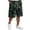 Green, variant on LWavelet Camouflage Workout Shorts for Men Relaxed Fit Casual Big and Tall Shorts Athletic Breathable Beach Vacation Gym Shorts with Pockets