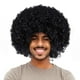 thumbnail image 1 of Pantalón corto unisex Wig Joy Join afro esponjoso para fiesta de Halloween, 1 of 8