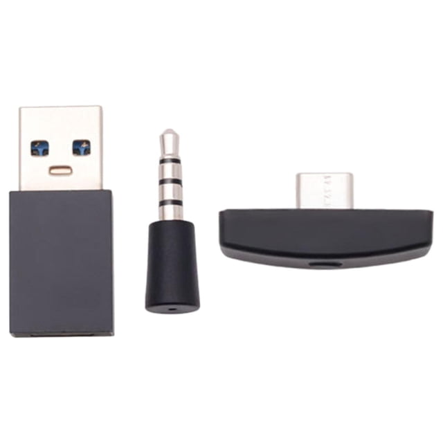 Monstrate Bluetooth 5.0 Audio Adapter for Switch for PS4/PS5 PC OTG Adapter Cables de audio/vídeo