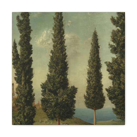 Cypress in Neoclassicism - Canvas - Walmart.com