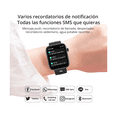 thumbnail image 4 of Smartwatch 1.9 Mujer Hombres Reloj Inteligente Belug, Negro, 4 of 5