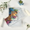 thumbnail image 6 of Three-Piece Towel Set Face Towel Towel Set Hand Towel Bath Towel Cotton Bath Towels Bath Towel Sets Hand Bath Towels Color Art Cool Leopard, 6 of 8