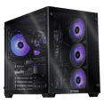 thumbnail image 1 of PC Gamer IA Xtreme PC Gaming NVIDIA GeForce RTX 5070 AMD Ryzen 9 7900X 16GB DDR5 SSD 1TB Sistema Liquido WIFI Black Alto Desempeño Creativo con IA Integrada, 1 of 6