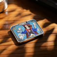 thumbnail image 3 of 5 Dice Fidget Card with Dice Roller Button, Pocket-Sized Press Pop-Up Stress Relief Toy for Adults, EDC Gadget for Anxiety, Office Desk, Classroom Focus (5 Dice), 3 of 5