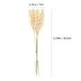 thumbnail image 3 of TUIBELYN 2 Bunches Dried Wheat Stalks Artificial Wheat Decor for Home, Wedding, Rustic, Farmhouse, Seasonal Decoration, 3 of 6