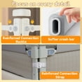 thumbnail image 6 of 3 Packs Bed Guard Rail for Toddlers, Height Adjustment Guardrail for Queen Size Beds, 6 of 6