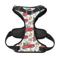 thumbnail image 5 of Coaee Watercolor Red Truck And Fir Tree Dog Harnesses Vest No-Pull with Traction Rope for Small, Medium and Large Dogs - X-Large, 5 of 8
