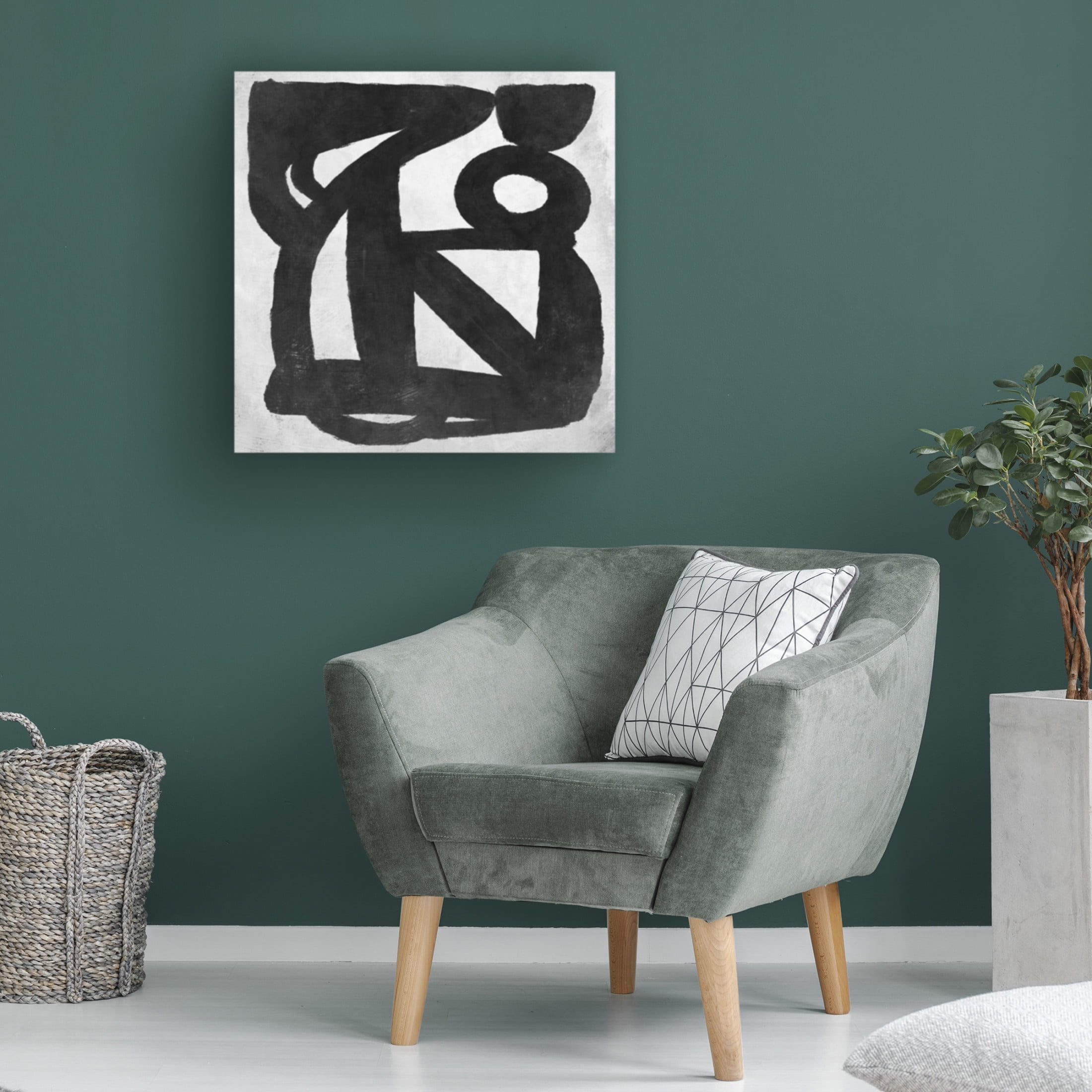 Trademark Fine Art Dan Hobday Abstract Melody No4 Canvas Wall Art