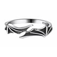 thumbnail image 4 of 2 Anillo De Alas De Ángel Demonio Plata 925 P/ Mujer Hombre Xtellar plateado, 4 of 4