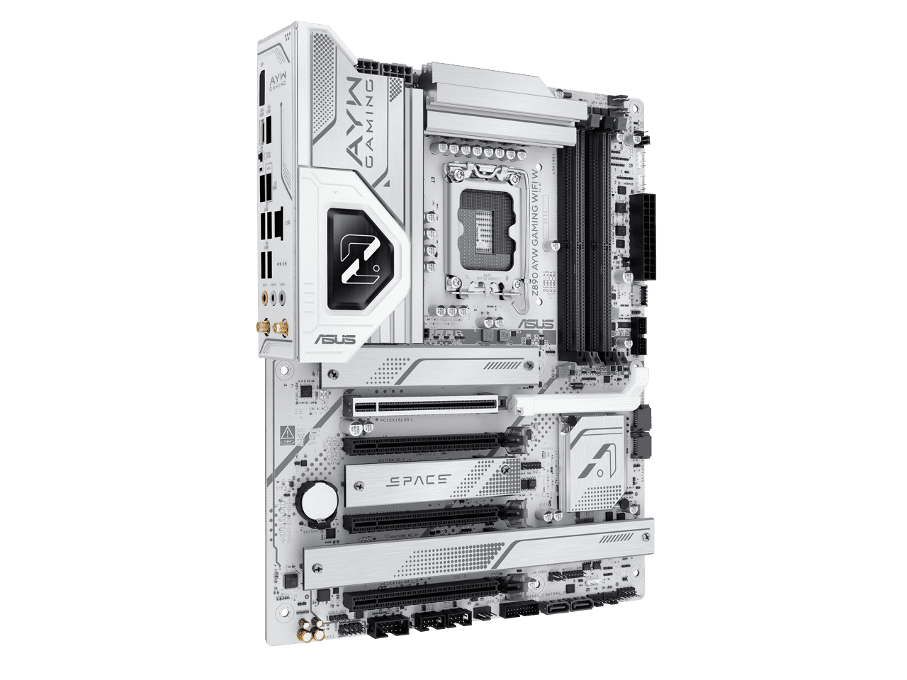 Asus Z890 AYW GAMING WIFI W Gaming Desktop Motherboard - Intel Z890 Chipset - Socket LGA-1851 - ATX (z890aywgamingwifiw)