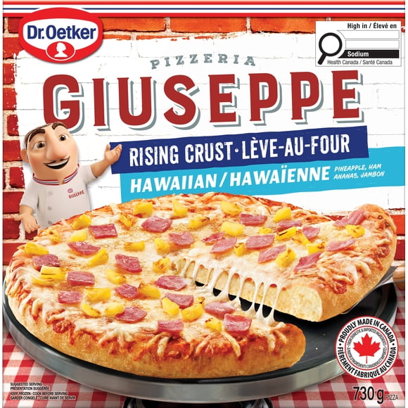 Dr. Oetker Giuseppe Pizzeria pizza lève-au-four Hawaïenne 730G