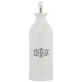thumbnail image 4 of 10 Strawberry Street Kyoto White Embossed Utensil Crock with Oil/Vinegar Bottle Set, 4 of 4