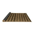 thumbnail image 2 of Ahgly Company Indoor Rectangle Abstract Brown Modern Area Rugs, 7' x 10', 2 of 4