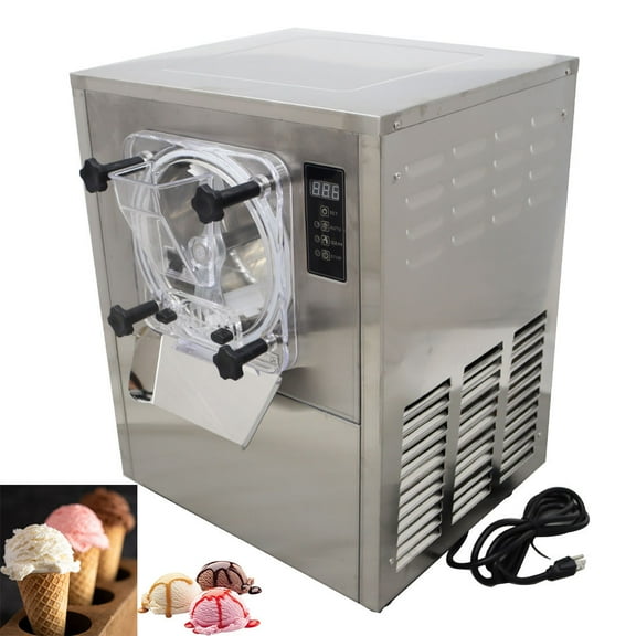Hard Gelato Ice Cream Machine Desktop Commercial Home 110V 1400W