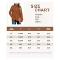 thumbnail image 7 of TIYOMI Plus Size Sweater Tops For Women 5X Orange Knit Long Sleeve Tops Turtleneck Warm Jumper Tops Basic Solid Color Pullover Casual Fall Winter Shirts 5XL 26W 28W, 7 of 7