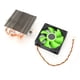 thumbnail image 1 of Enfriador de CPU Radiador Down-Shot 4 Ventilador de computadora general con tubo de calor de latón (3 pines sin luz) (Verde), 1 of 8