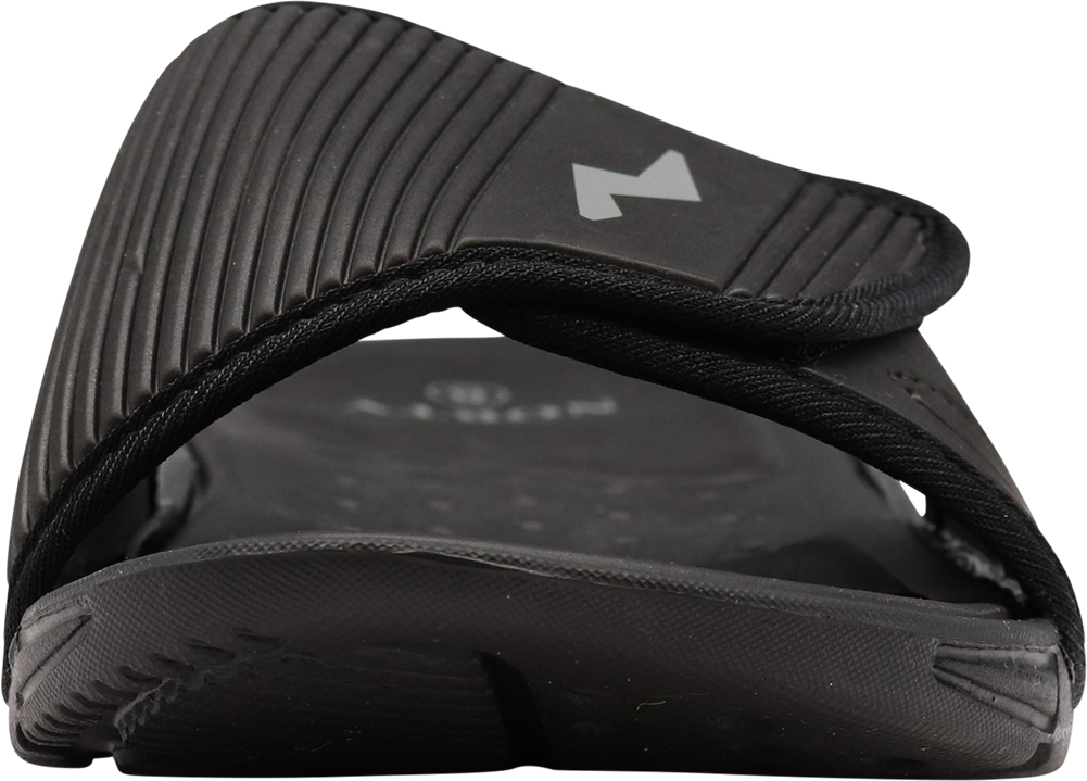 NORTY Mens Drainage Slide Sandals Adult Male Footbed Sandals Black - image 5 of 7