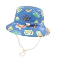 thumbnail image 5 of adviicd Sun Hats for Kids Wide Brim Mesh Bucket Hat Sun Protection Breathable Summer Fishing Safari Hat (C,One Size), 5 of 6