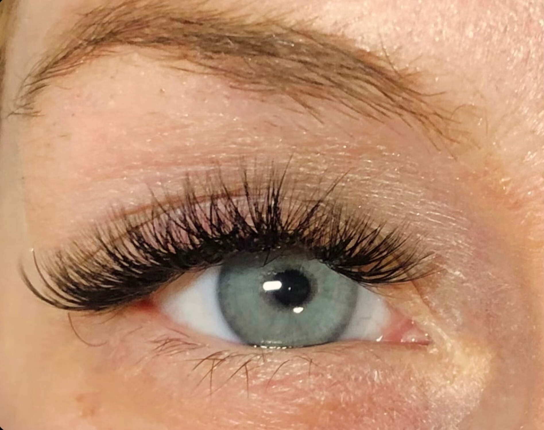 DesignerLash Kit-Angel - DIY Black Eyelash Extension Kit - Enhance Your Look with 2 Sets of Lashes with Adhesive, Tools & Brush