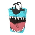 thumbnail image 1 of DouZhe 50L Rectangular Laundry Basket, Funny Dinosaur Prints Waterproof Foldable Laundry Hamper with Aluminum Handles, 1 of 6