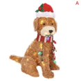 thumbnail image 2 of Christmas Decorations Outside Light-Up Animals Dog Deer Santa ClausOutside, 2 of 6