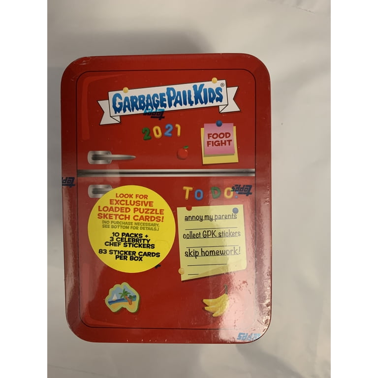 gpk food fight rare cards Topps 2021 Garbage Pail Kids Fight! Foil Pack, 8 Stickers per Pack : Toys & Games Food Fight Factory Sealed Hobby