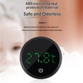 thumbnail image 2 of 2pcs Aquarium Thermometer Digital Fish Tank Thermometer Led Display Fish Tank Temperature Gauge Accurate Thermometer to ±1℉ （rotundity）, 2 of 5