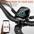 thumbnail image 3 of HOVSCO HovAlpha 26" Fat Tire Electric Bike, 750W Electric Mountain Bike for Adults, 48V/20AH Samsung/LG Battery, APP Control, UL2849, Champagne, 3 of 7